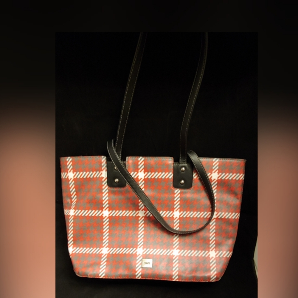 Chaps Houndstooth shoulder bag